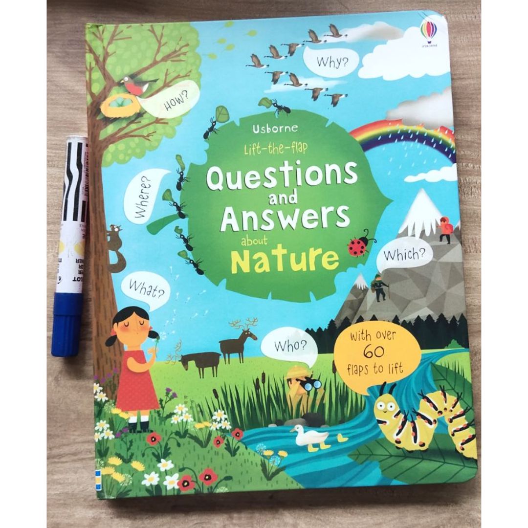 Usborne Questions and Answers About NATURE Lift-the-flap