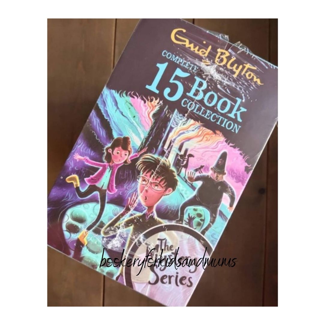 Enid Blyton THE MYSTERY SERIES (15 books) box set, BOX with SLIGHT DENTS