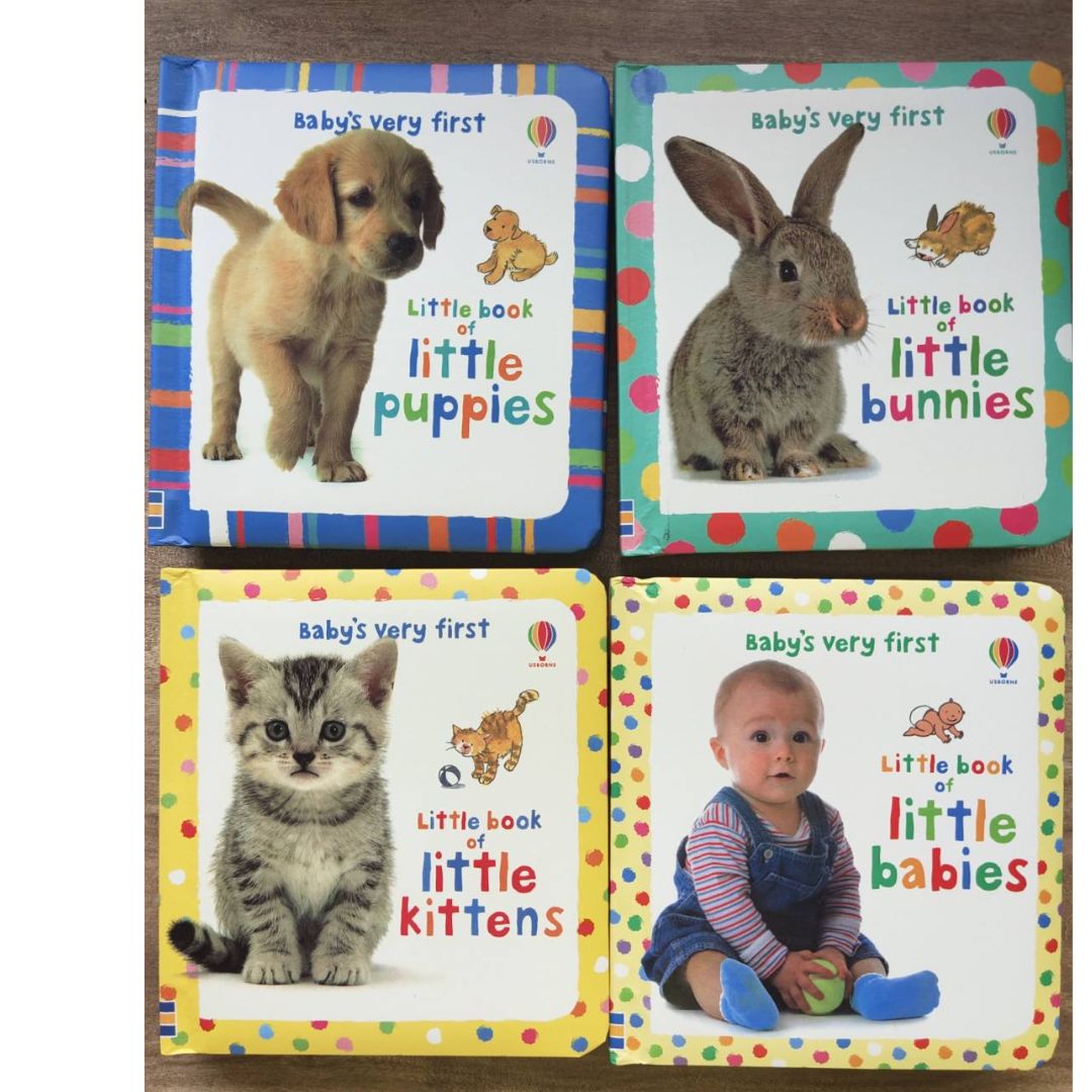 Usborne Little Book series (no box), padded board book