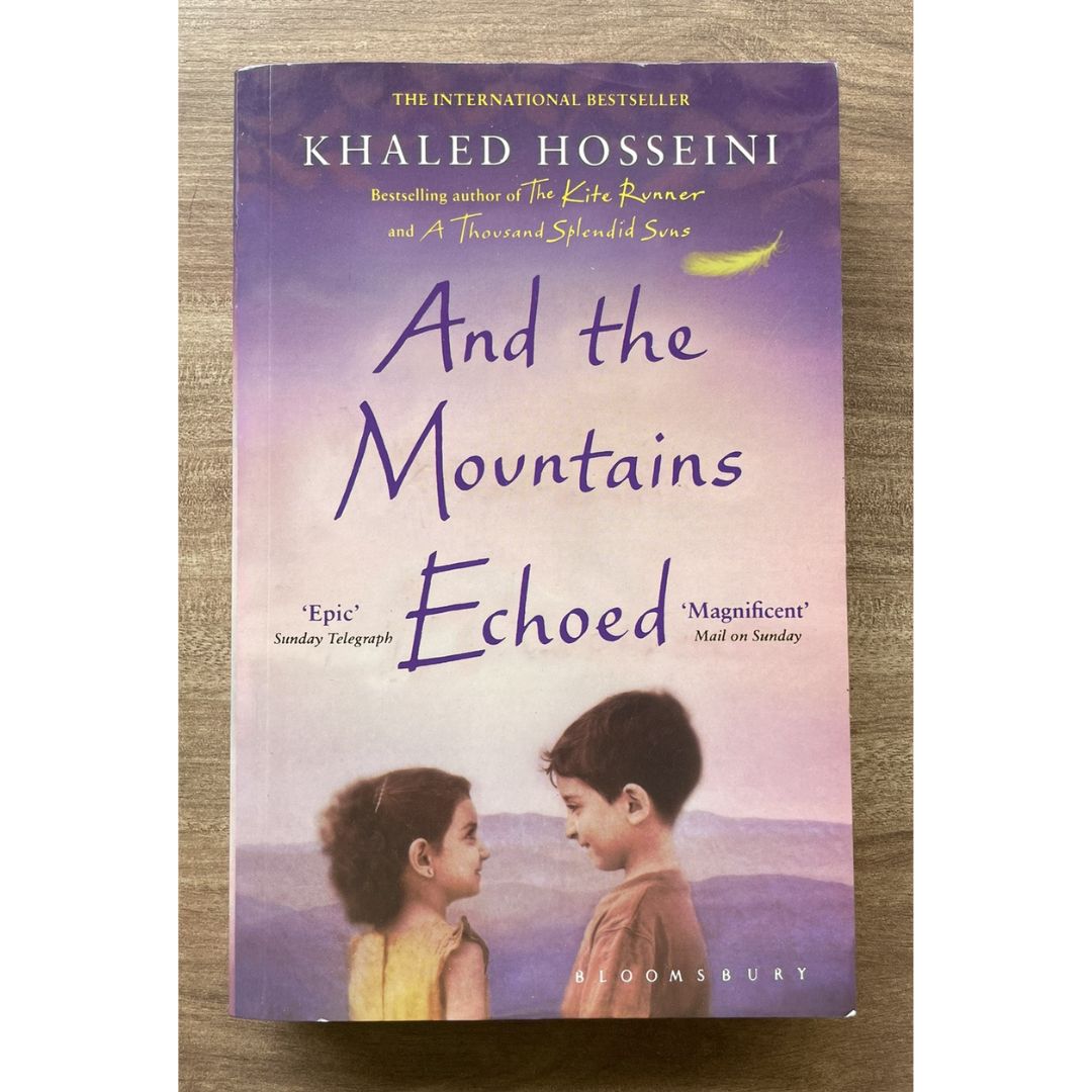 And the Mountains Echoed (mass paperback) - brand new, with slightly yellowed pages