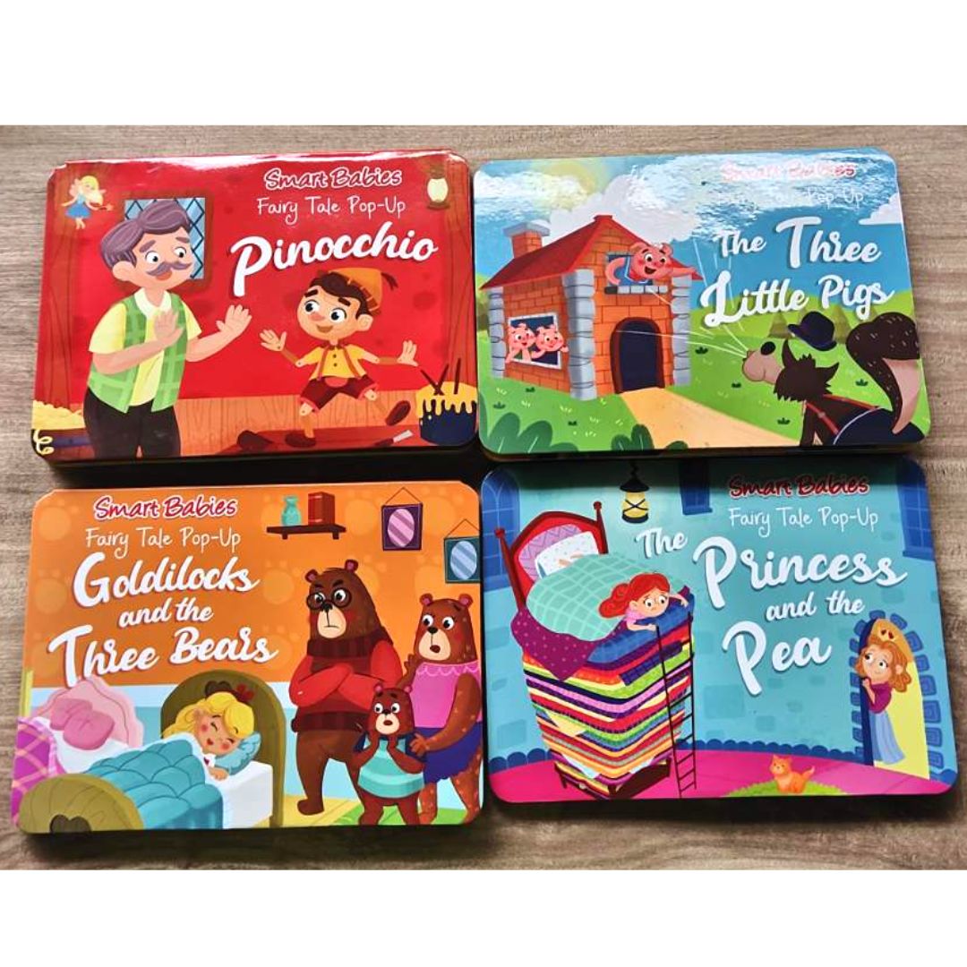 Fairy Tale Pop-Up (Three Little Pigs / Goldilocks / Pinocchio / Princess and the Pea (singles)
