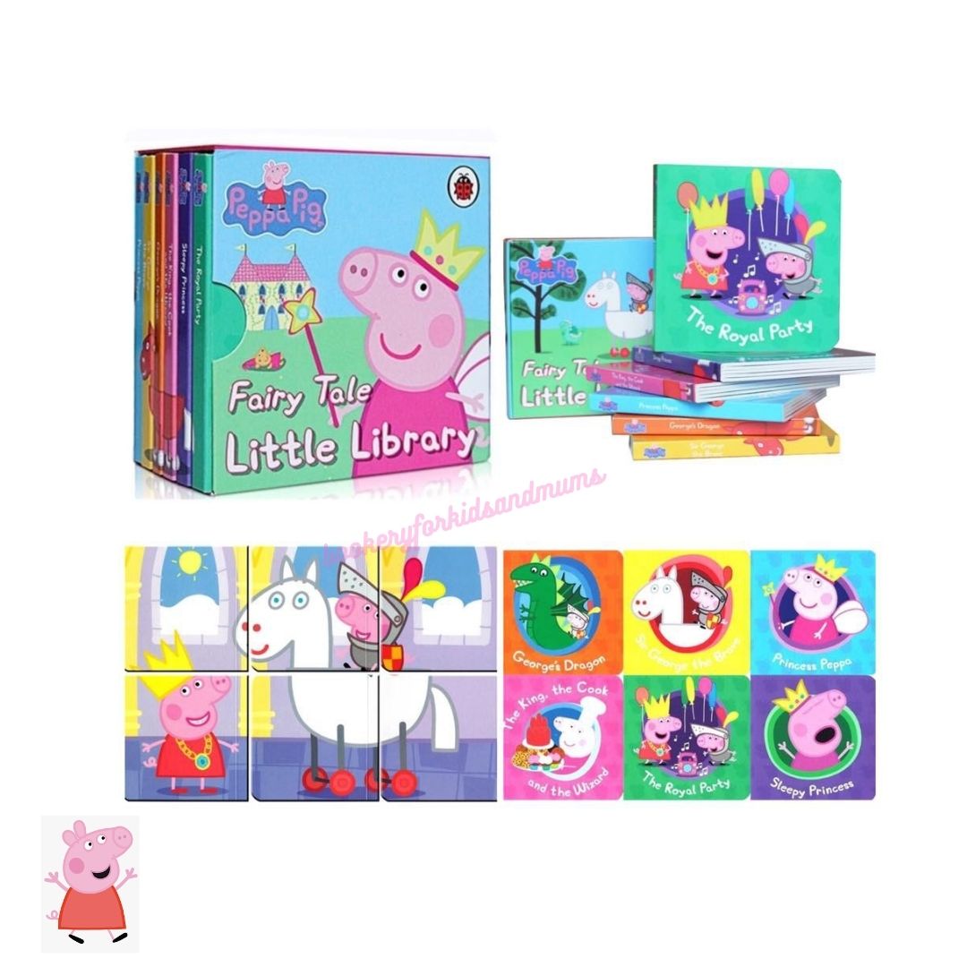 Peppa Pig: Little Library Fairy Tale (6 MINI Board book) box set