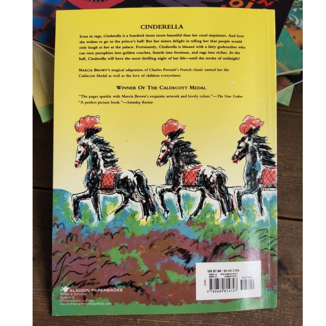 Cinderella by Marcia Brown (brand new softcover)