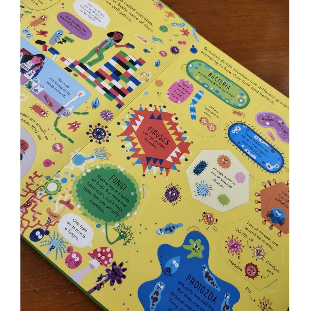 Usborne See Inside Germs (brand new board book)