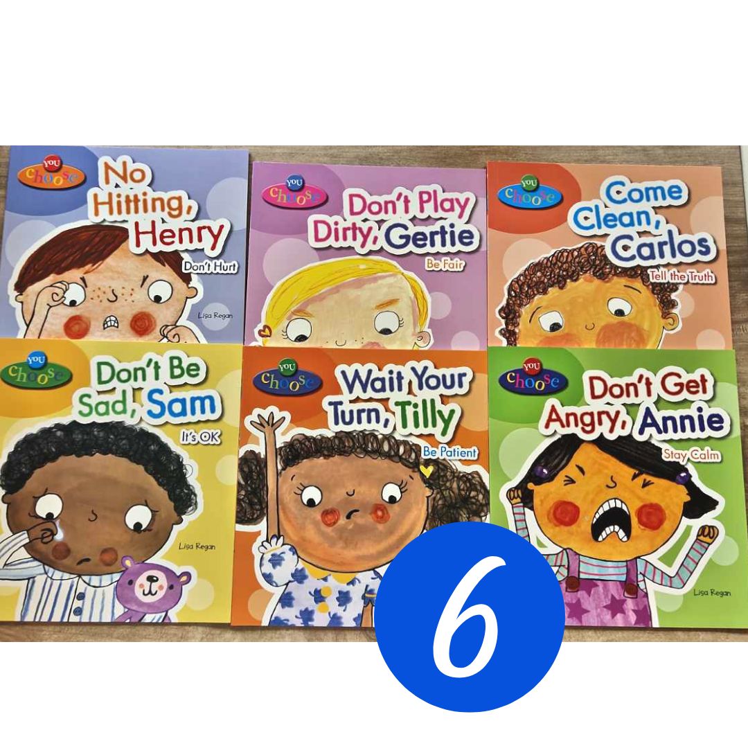 You Choose series (brand new softcover), 32 pages each book, 9 by 8.5 inches
