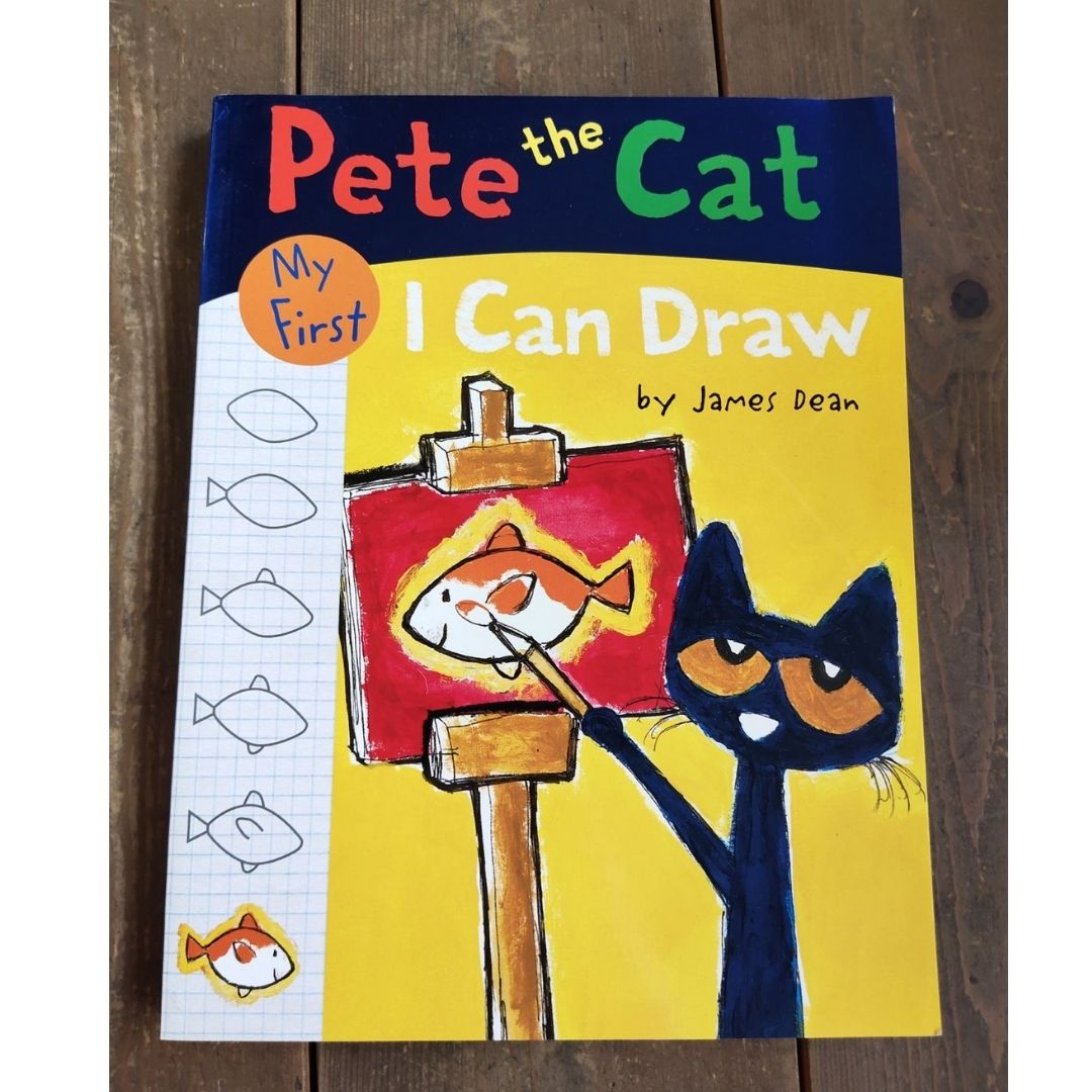 My First: Pete The Cat I Can Draw (with DENTS on book cover)