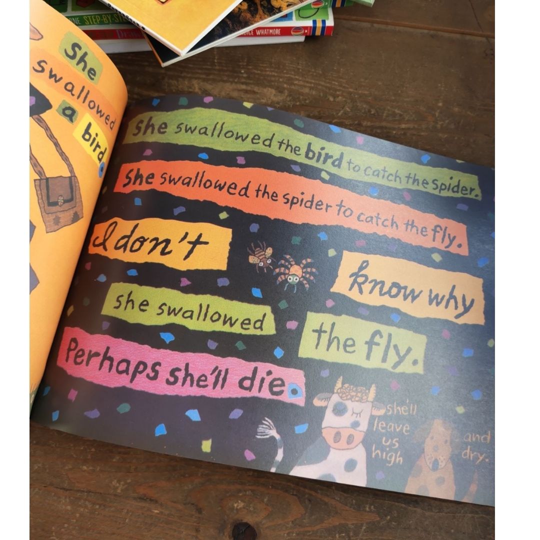 There Was an Old Lady Who Swallowed a Fly (no holes) softcover