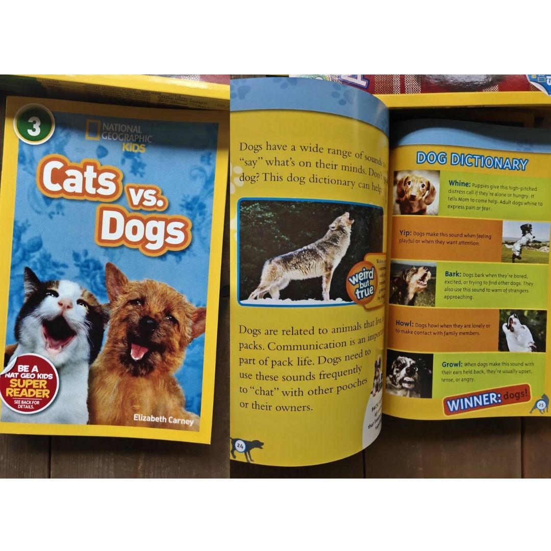 LEVEL 3: NATGEO National Geographic Books for Kids (38 books)