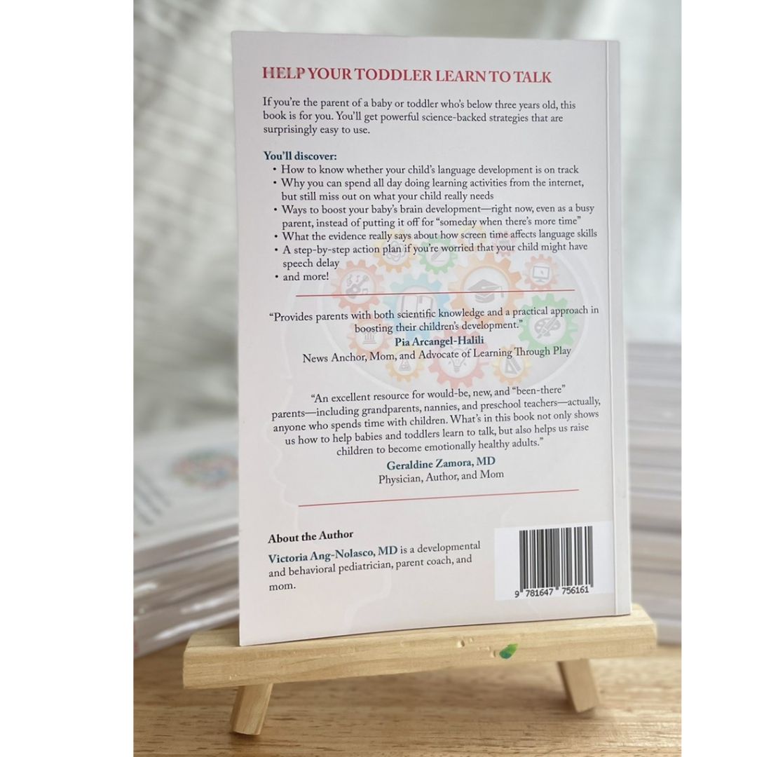 Toddler Talking: Boost Your Child's Language and Brain Development in Three Easy Steps (Paperback) by Dr. Victoria Ang-Nolasco