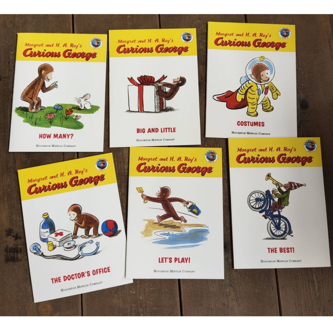 Curious George: Curious About Phonics (12 books) box set