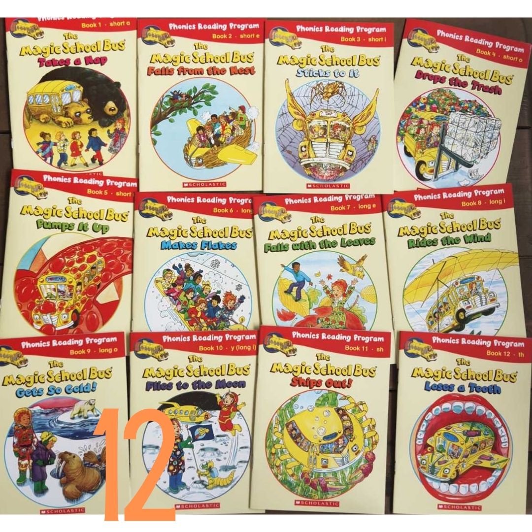 Magic School Bus (PHONICS FUN) 12 books
