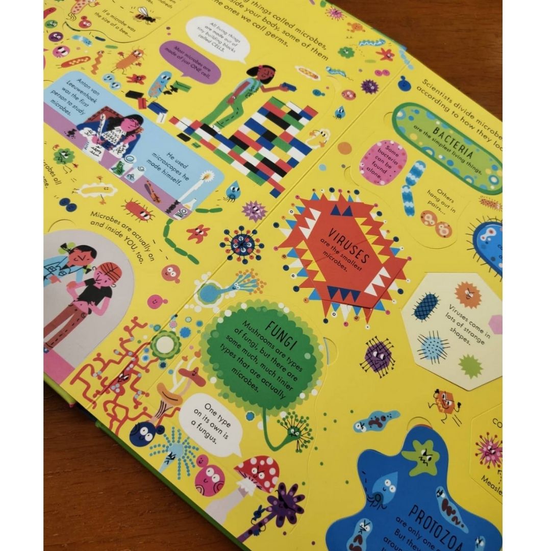 Usborne See Inside Germs (brand new board book)