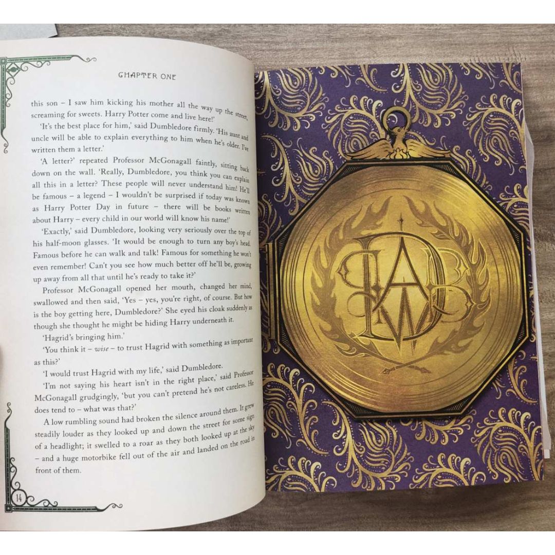 Harry Potter and the Philosopher's Stone: MinaLima Edition (Harry Potter, Book 1) (Illustrated edition) Hardcover – Illustrated