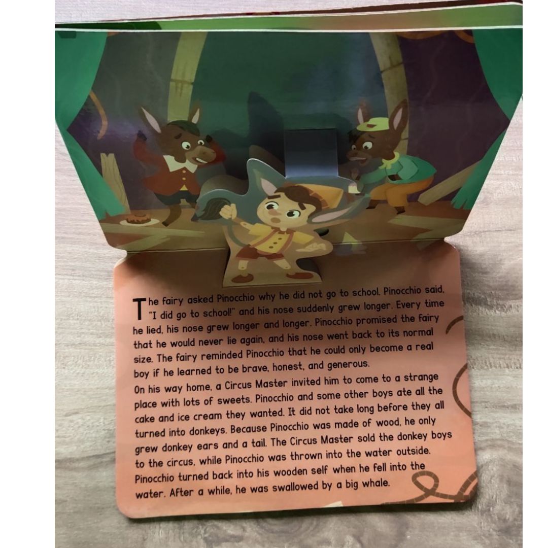 Fairy Tale Pop-Up (Three Little Pigs / Goldilocks / Pinocchio / Princess and the Pea (singles)