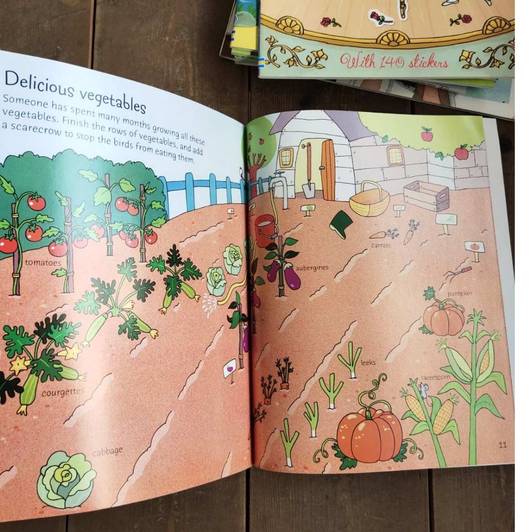 Usborne Sticker (GARDEN)