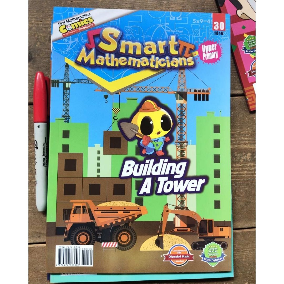 Upper Primary (Grades 4-6) Smart Mathematicians Comics - 10 books Upper Primary (Grades 4-6)