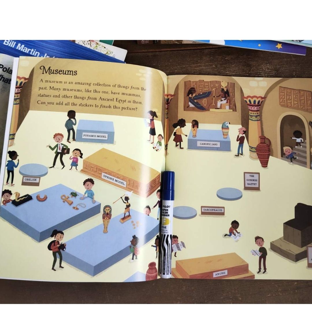 Usborne First Sticker Book (MUSEUM)