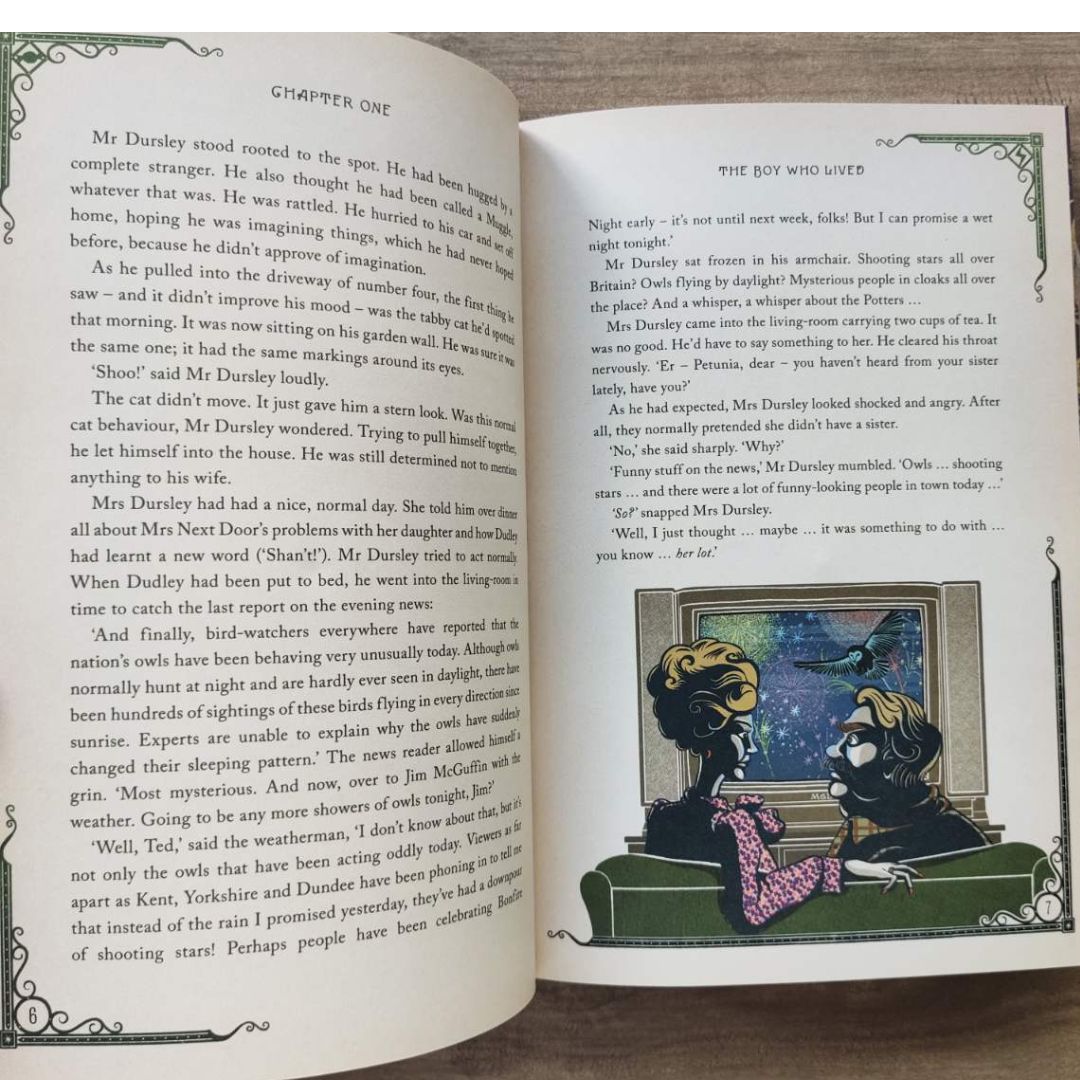 Harry Potter and the Philosopher's Stone: MinaLima Edition (Harry Potter, Book 1) (Illustrated edition) Hardcover – Illustrated