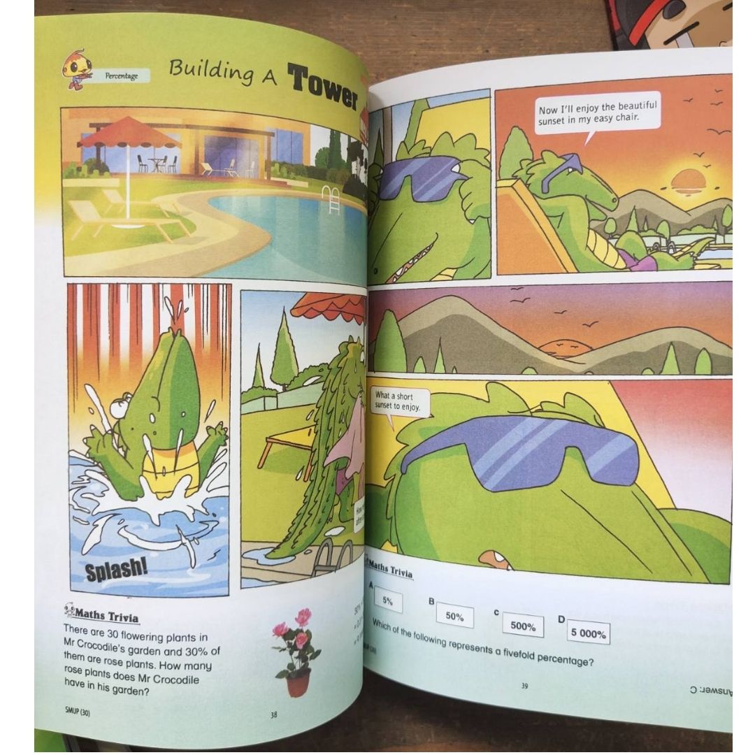 Upper Primary (Grades 4-6) Smart Mathematicians Comics - 10 books Upper Primary (Grades 4-6)