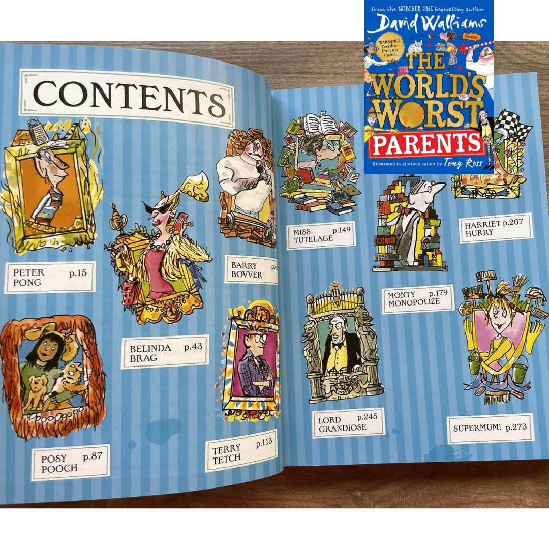 The World's Worst Parents / Pets / Teachers (3 Books) softcover, no box
