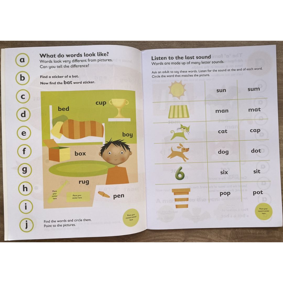First Time Learning Preschool (for Age 3+) - READING (brand new softcover)