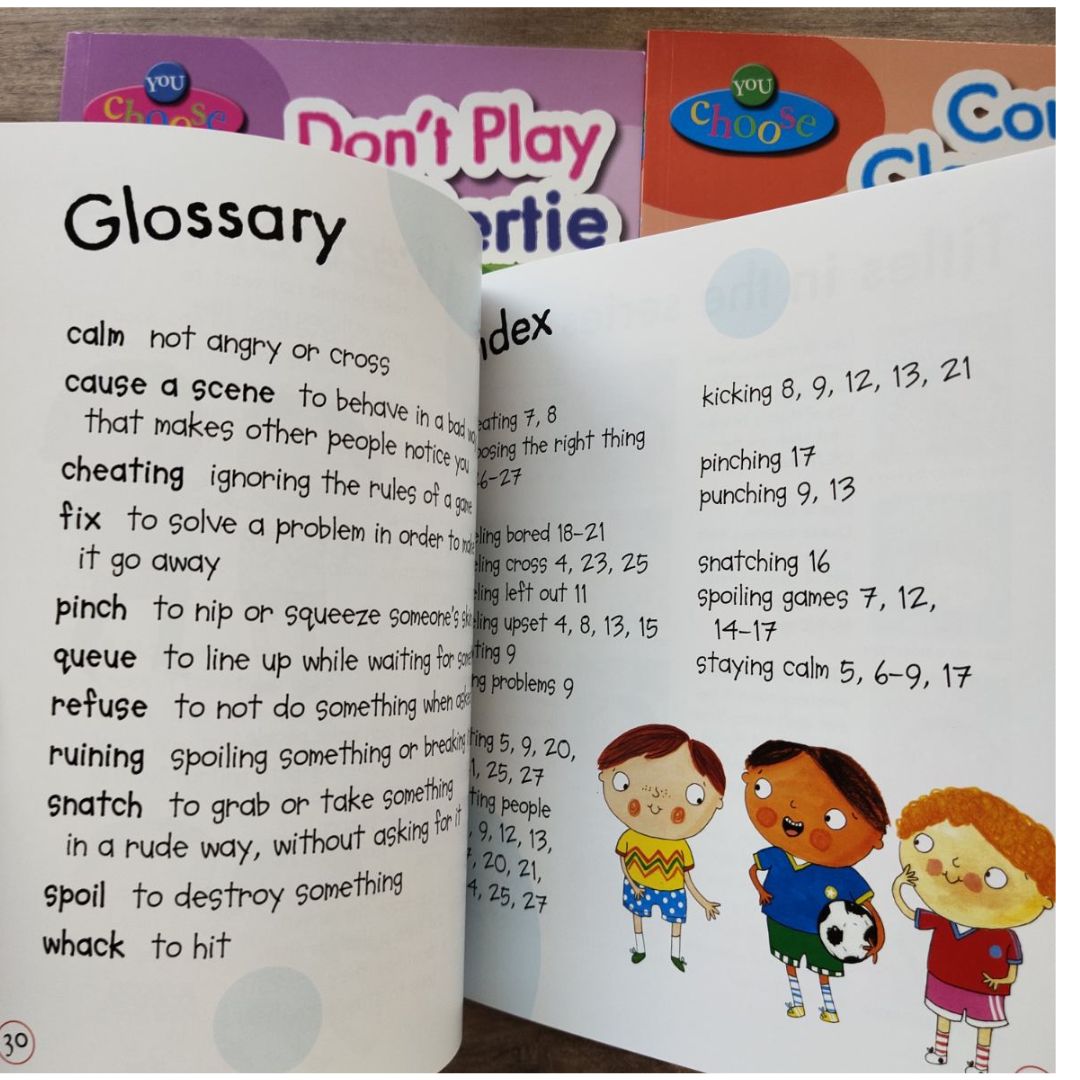 You Choose series (brand new softcover), 32 pages each book, 9 by 8.5 inches