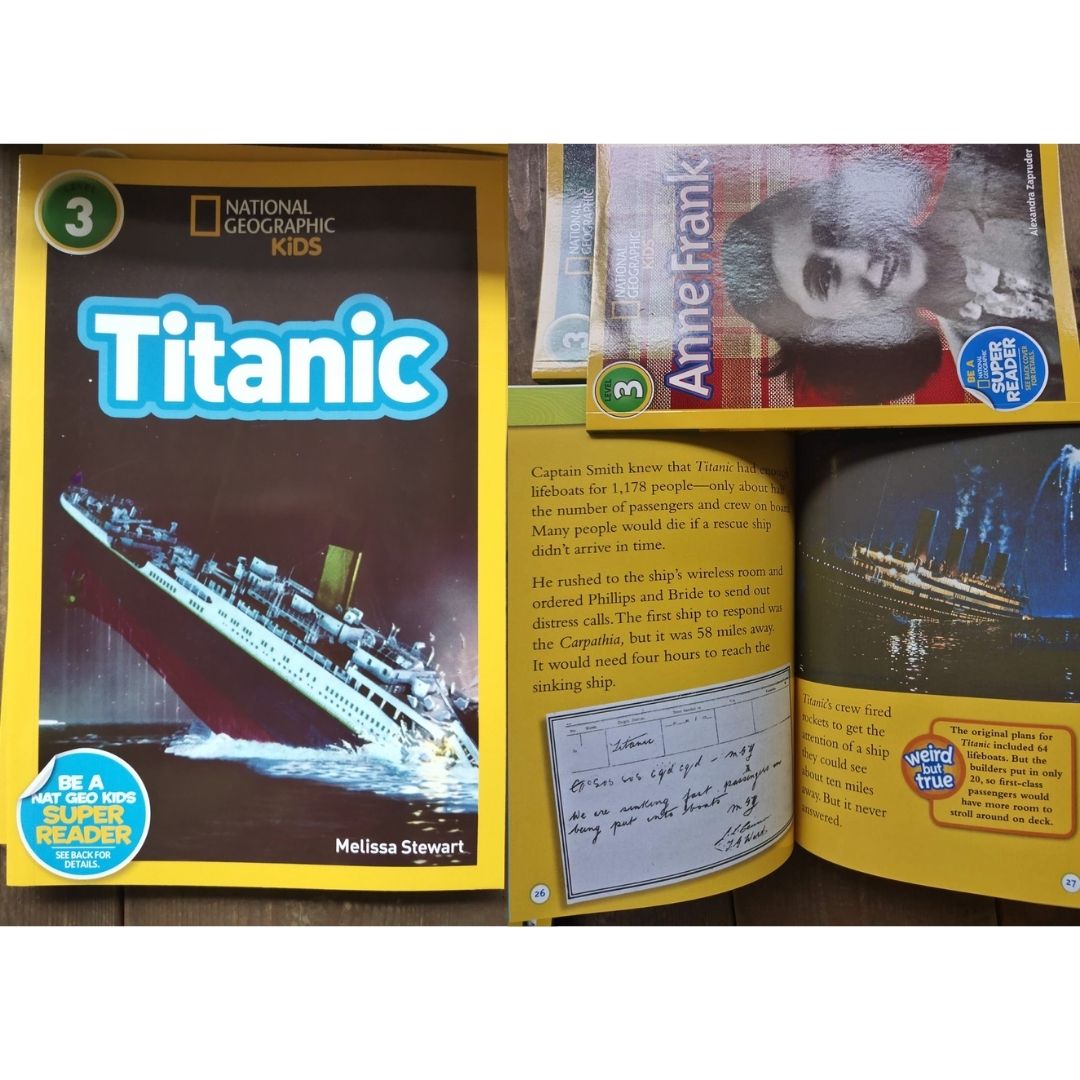 LEVEL 3: NATGEO National Geographic Books for Kids (38 books)