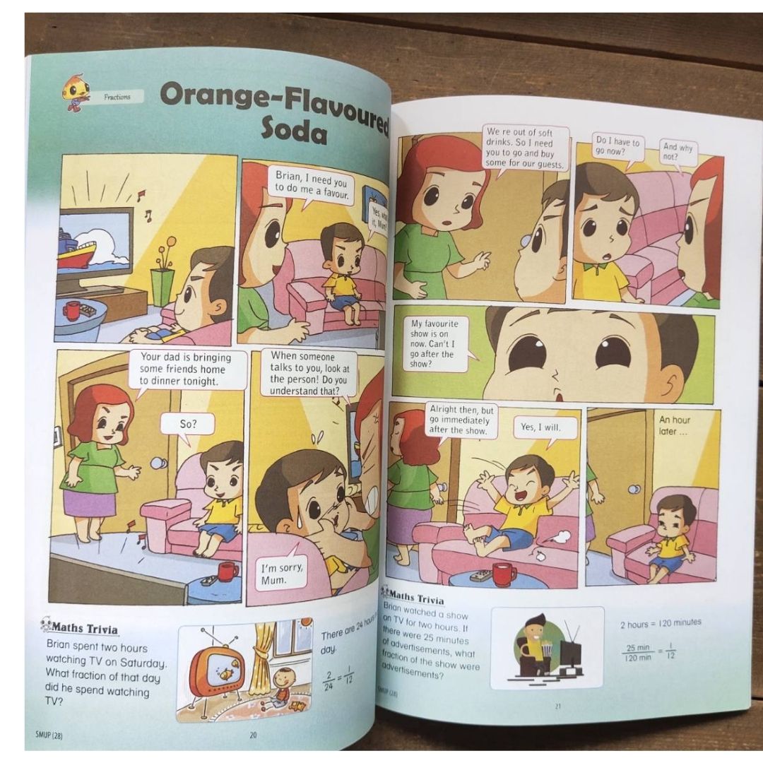 Upper Primary (Grades 4-6) Smart Mathematicians Comics - 10 books Upper Primary (Grades 4-6)