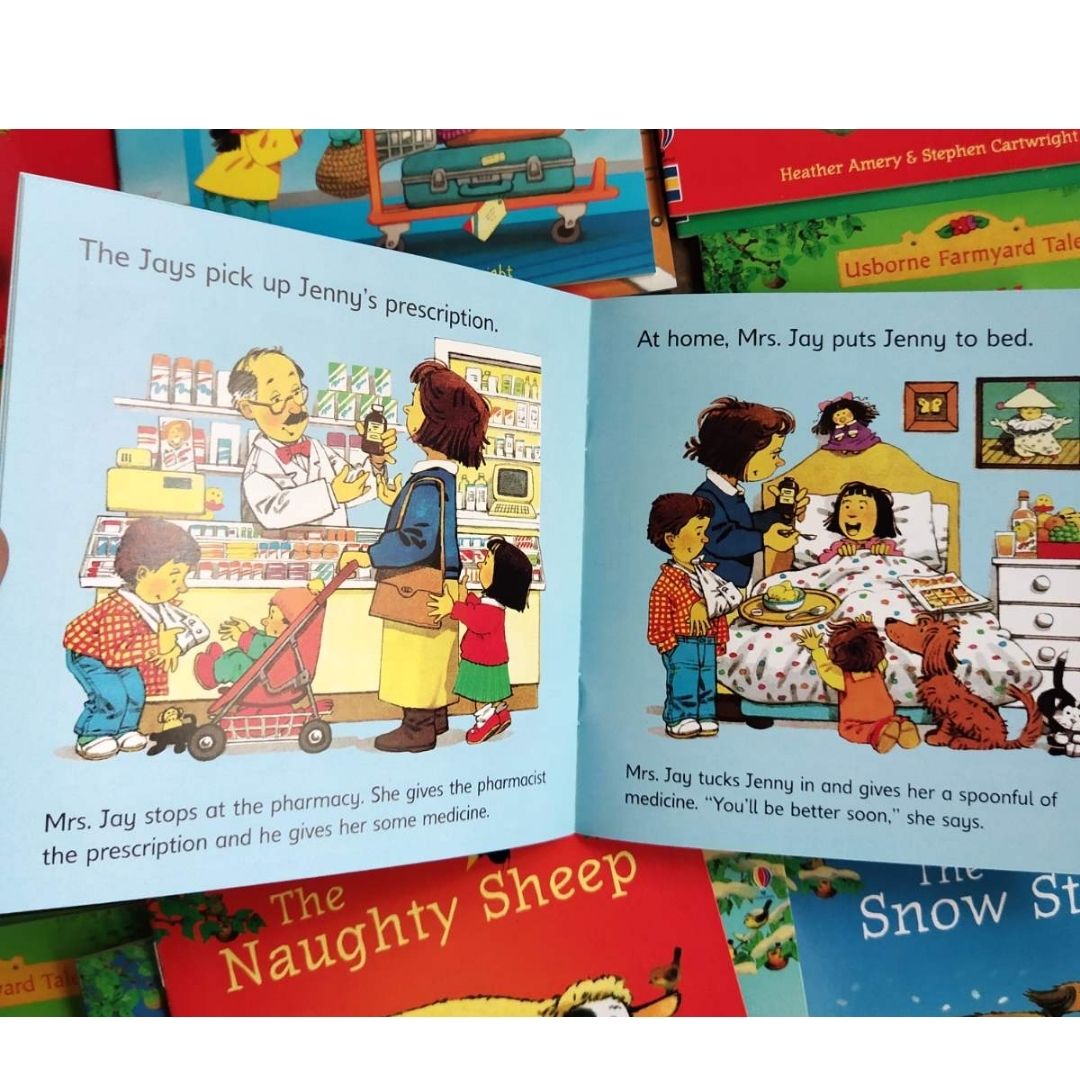 Usborne Farmyard Tales (20 books) 5.8 by 5.8 inches