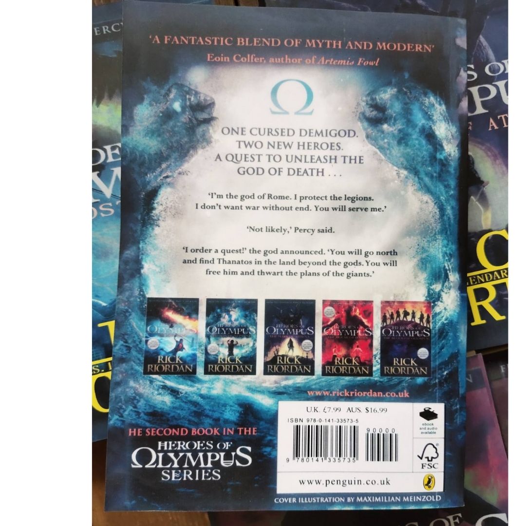 Heroes of Olympus (5 books) brand new softcover no box