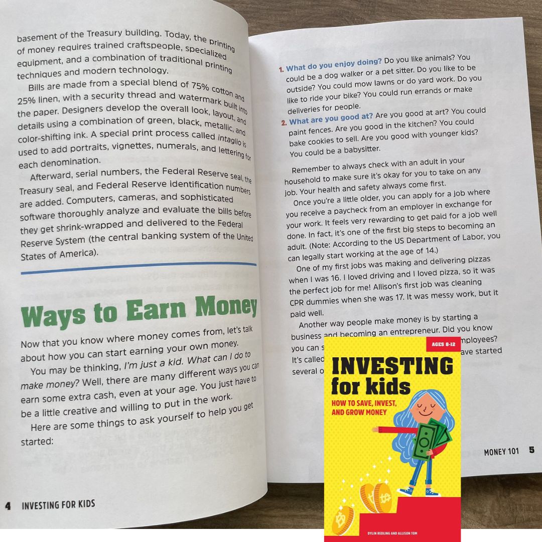 Investing for Kids (brand new softcover) w/ SLIGHT DENTS