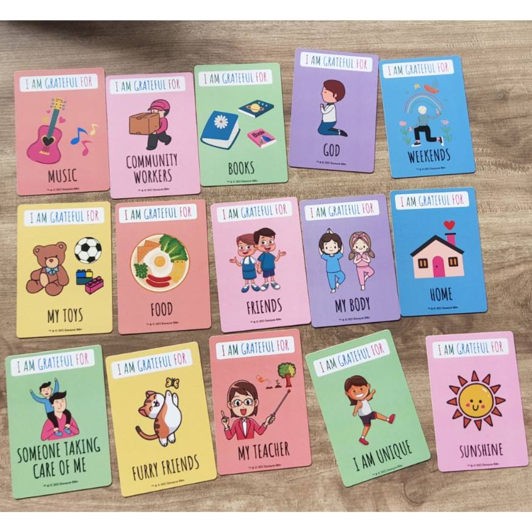 Today I Choose to be Grateful | Gratitude card set