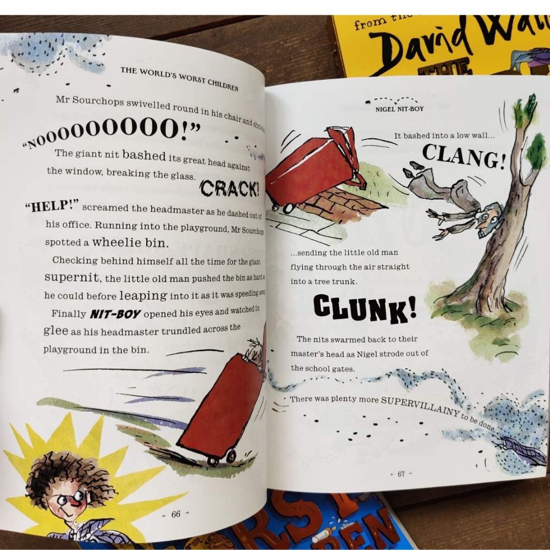 David Walliams The World's Worst series