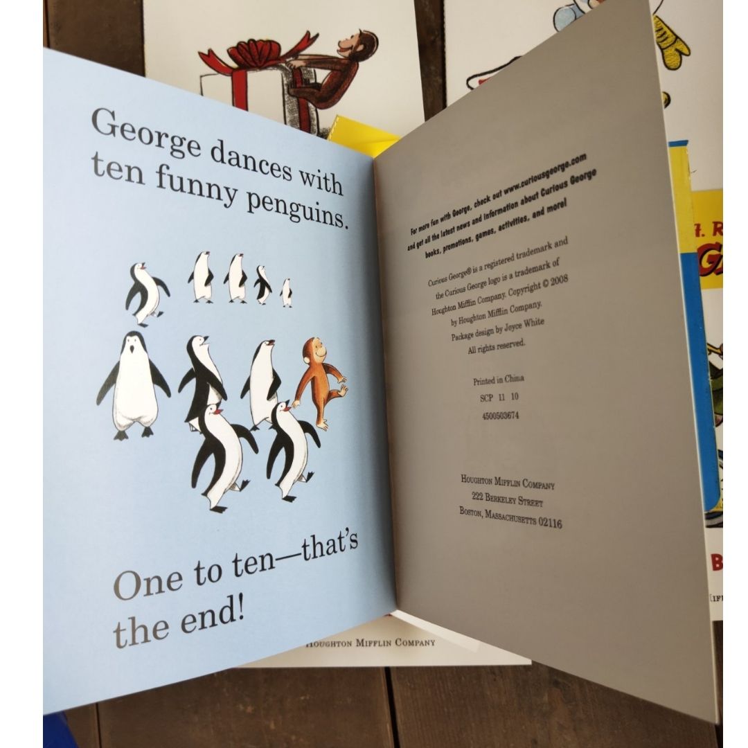 Curious George: Curious About Phonics (12 books) box set