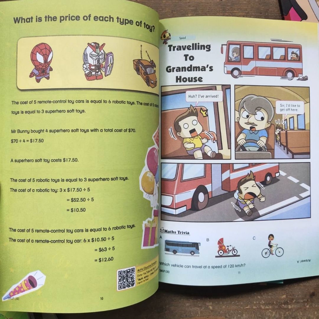 Upper Primary (Grades 4-6) Smart Mathematicians Comics - 10 books Upper Primary (Grades 4-6)