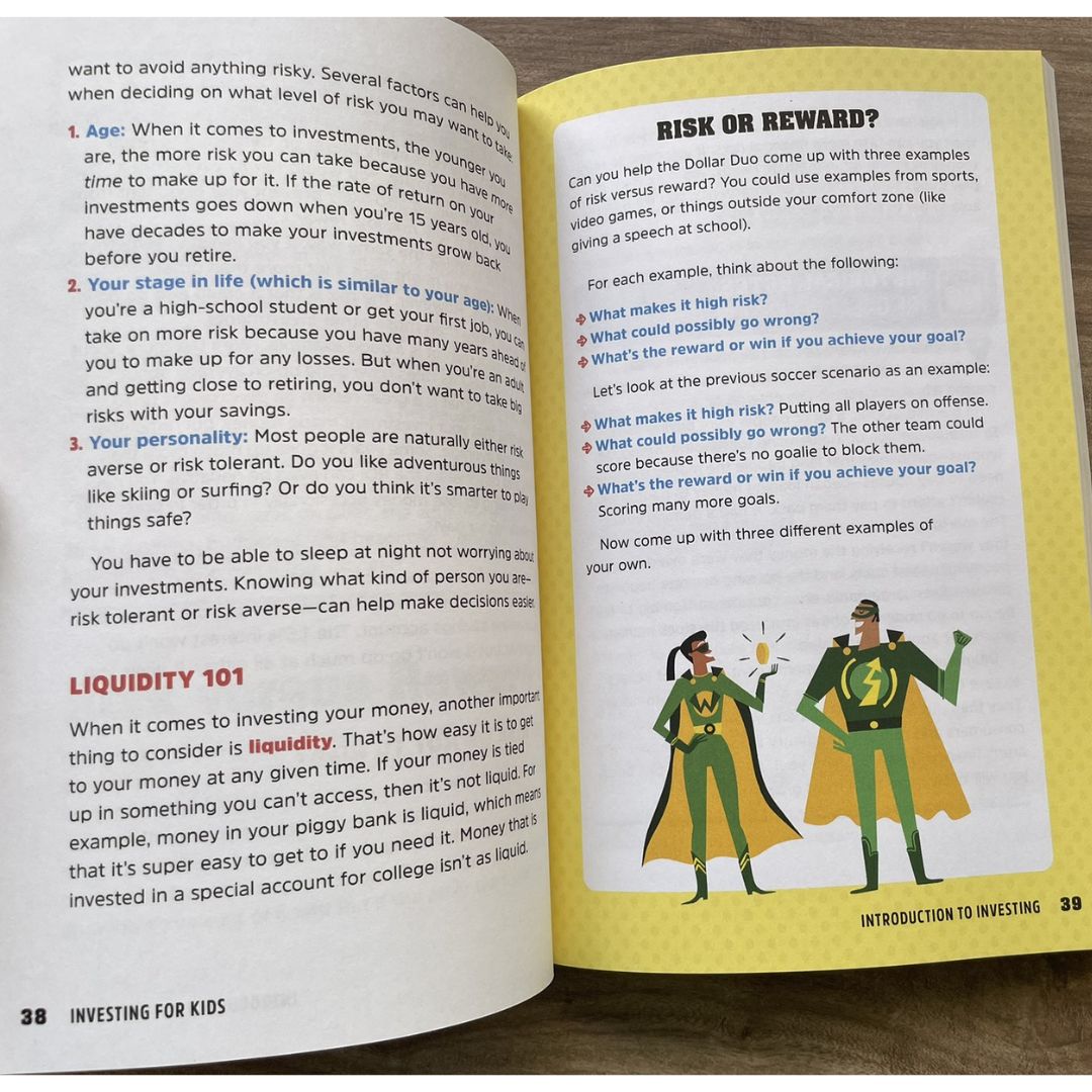 Investing for Kids (brand new softcover) w/ SLIGHT DENTS