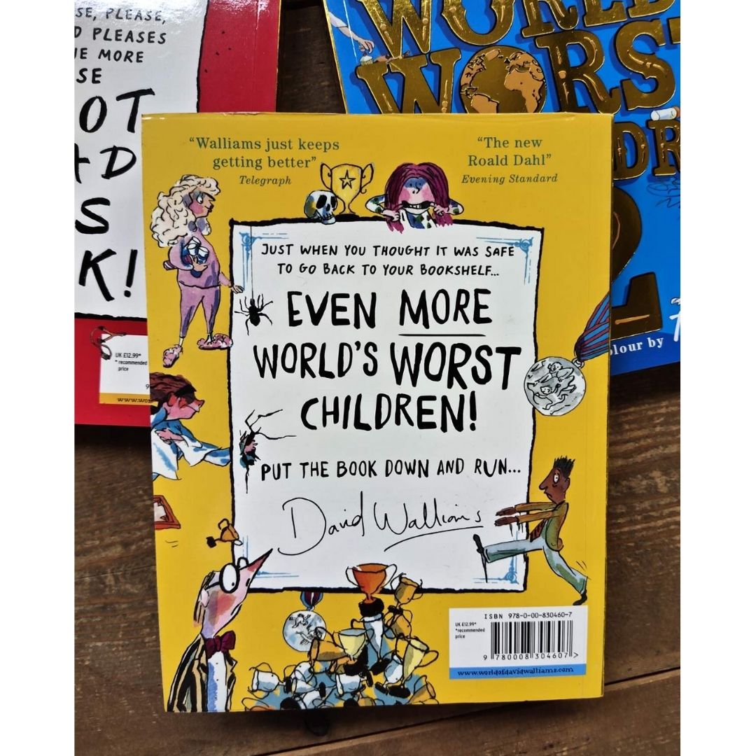 David Walliams The World's Worst series