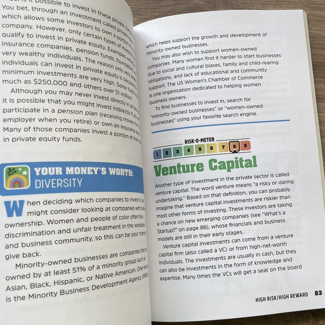 Investing for Kids (brand new softcover) w/ SLIGHT DENTS