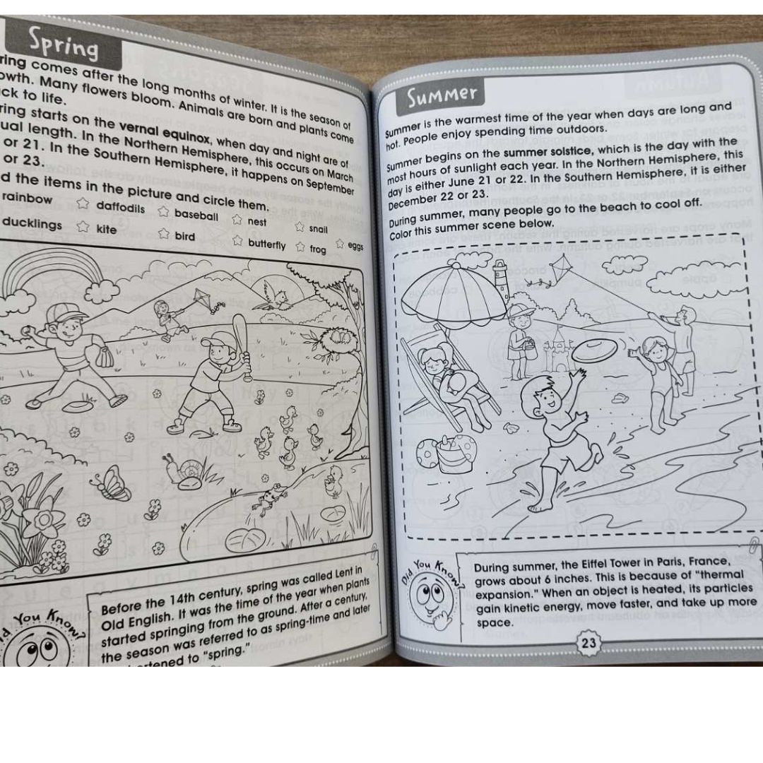 Fun With Science (Amazing Animals, Force and Machines, Plants and Seasons)