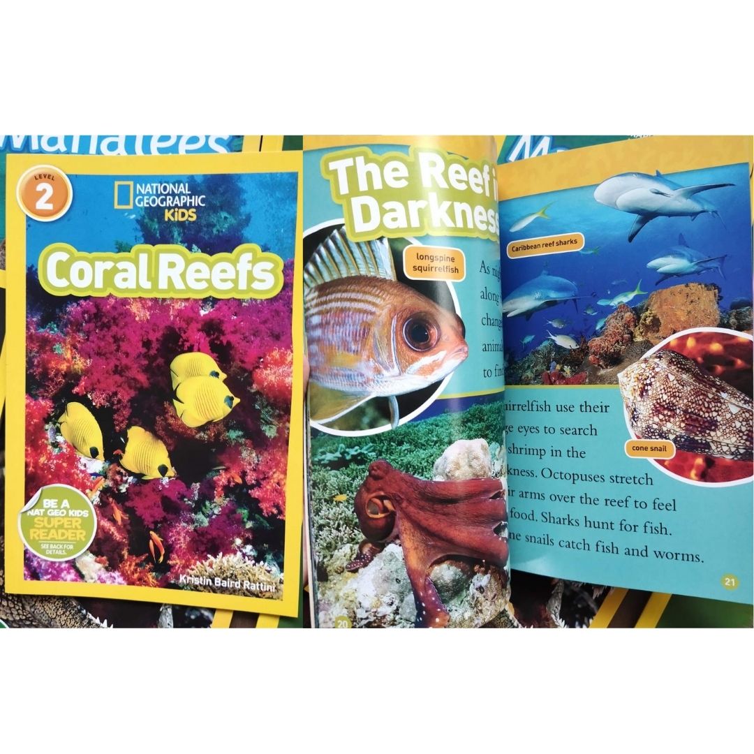 LEVEL 2: NATGEO National Geographic Books for Kids (41 books)