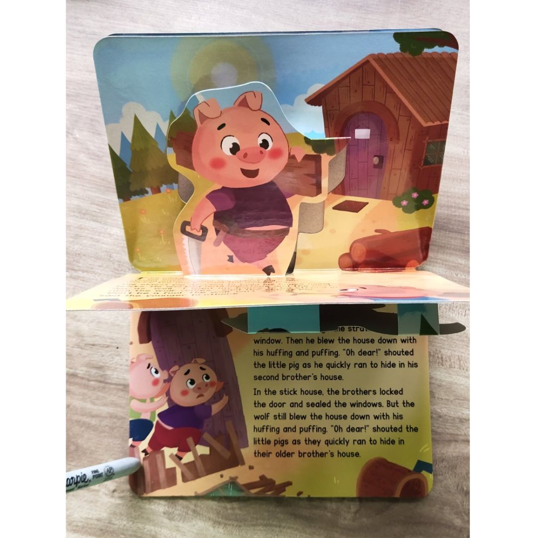 Fairy Tale Pop-Up (Three Little Pigs / Goldilocks / Pinocchio / Princess and the Pea (singles)