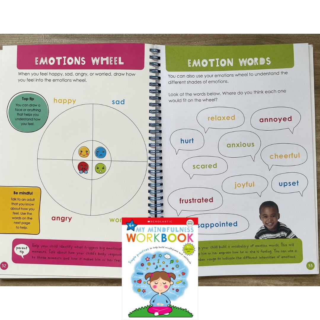 My Mindfulness / My Growth Mindset Workbook: Scholastic Early Learners (SINGLES) brand new Softcover, with SLIGHT DENTS on book cover