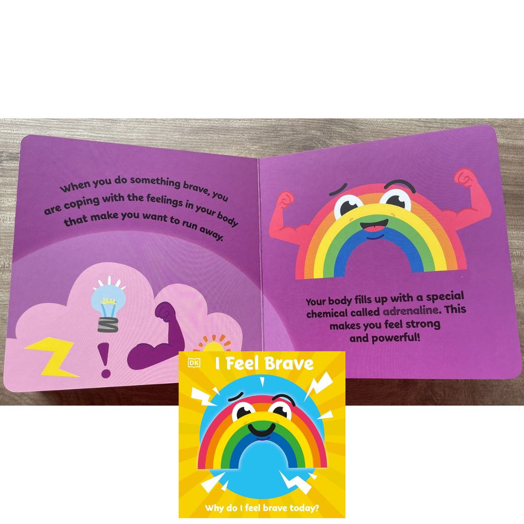 I Feel Brave // I Feel Proud (DK First Emotions) (SINGLES, brand new Board Book)