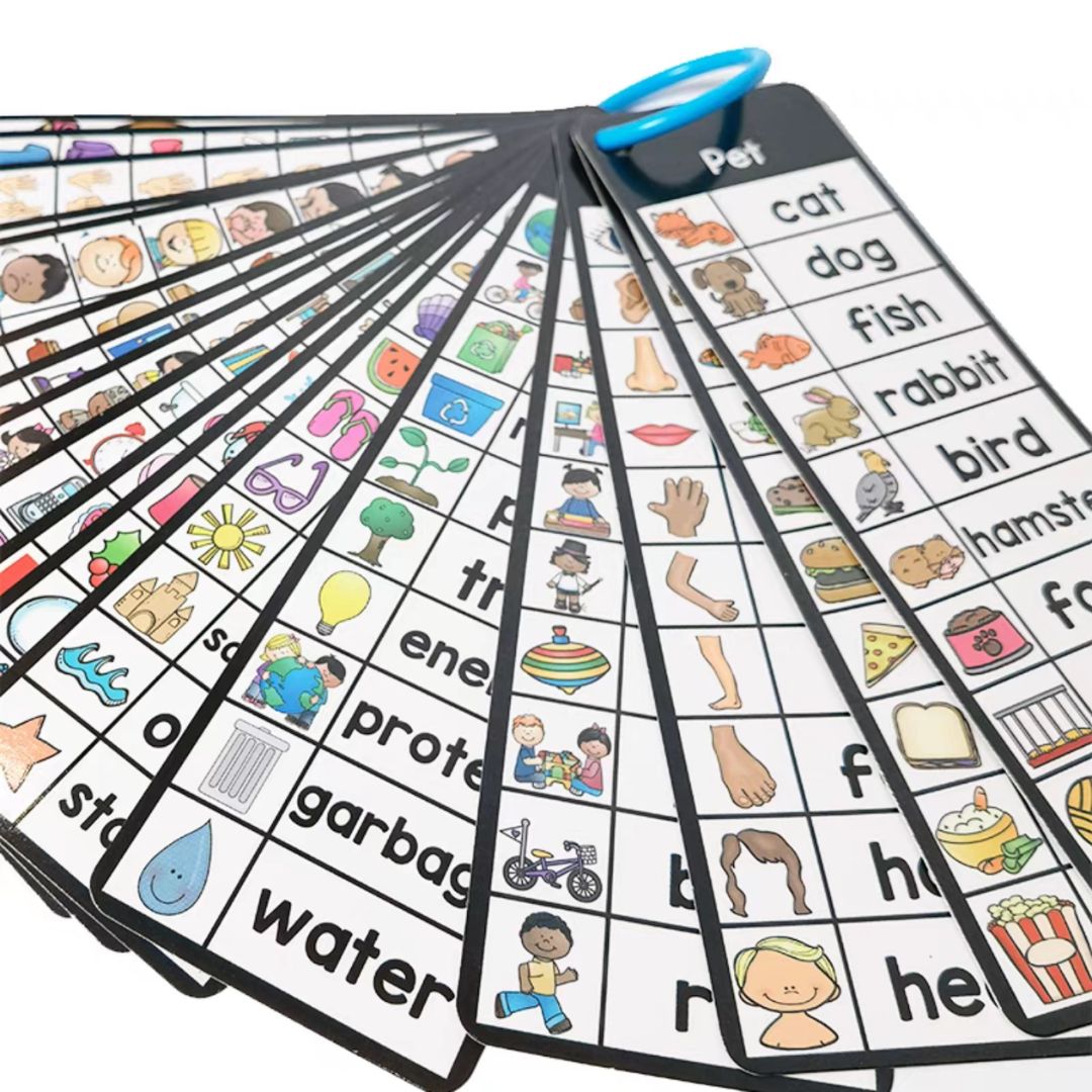 English Themed Vocabulary Flashcards for Kids | 17 Double-Sided Cards | Early Learning Teaching Aids l My Writing Center Word Lists (34 Themes / 340 Sight Words in a set) brand new, no box