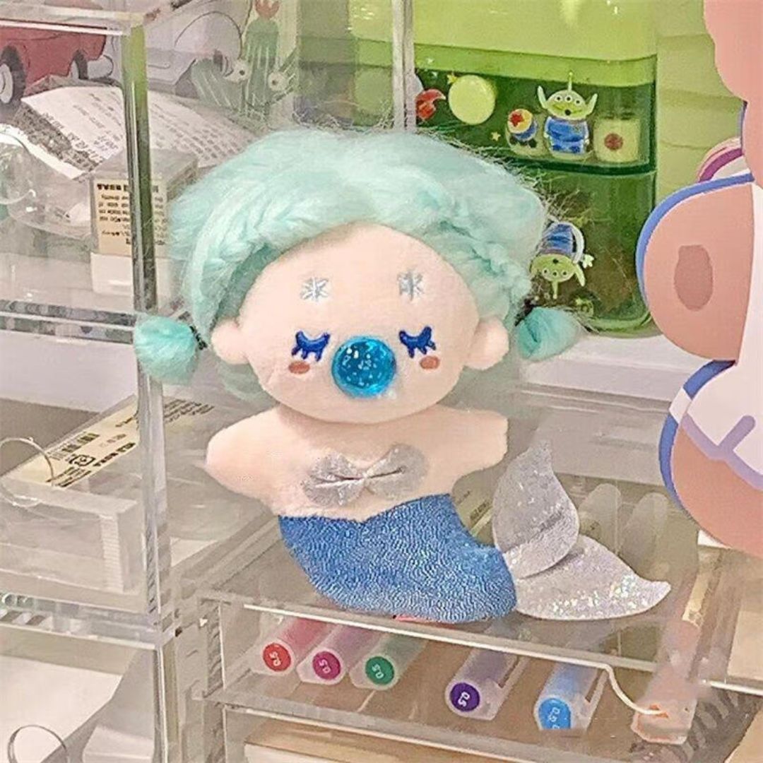 Mermaid Keychain (with hair clips) (SINGLES)
