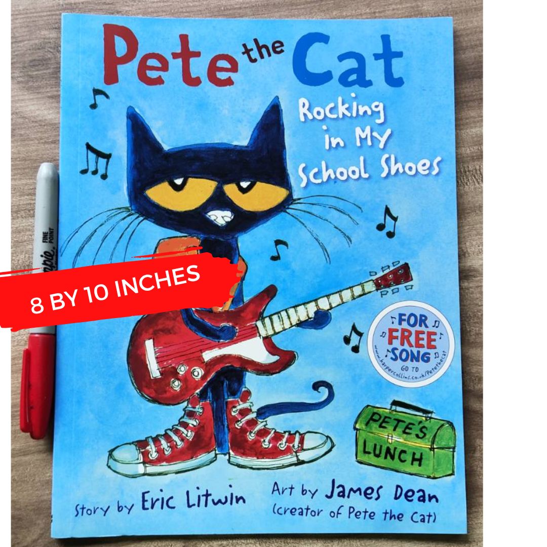 PETE THE CAT: I Love My White Shoes, Rocking in My School Shoes, Saves Christmas, Four Groovy Buttons, Magic Sunglasses, the New Guy and other stories (SINGLES) brand new softcover