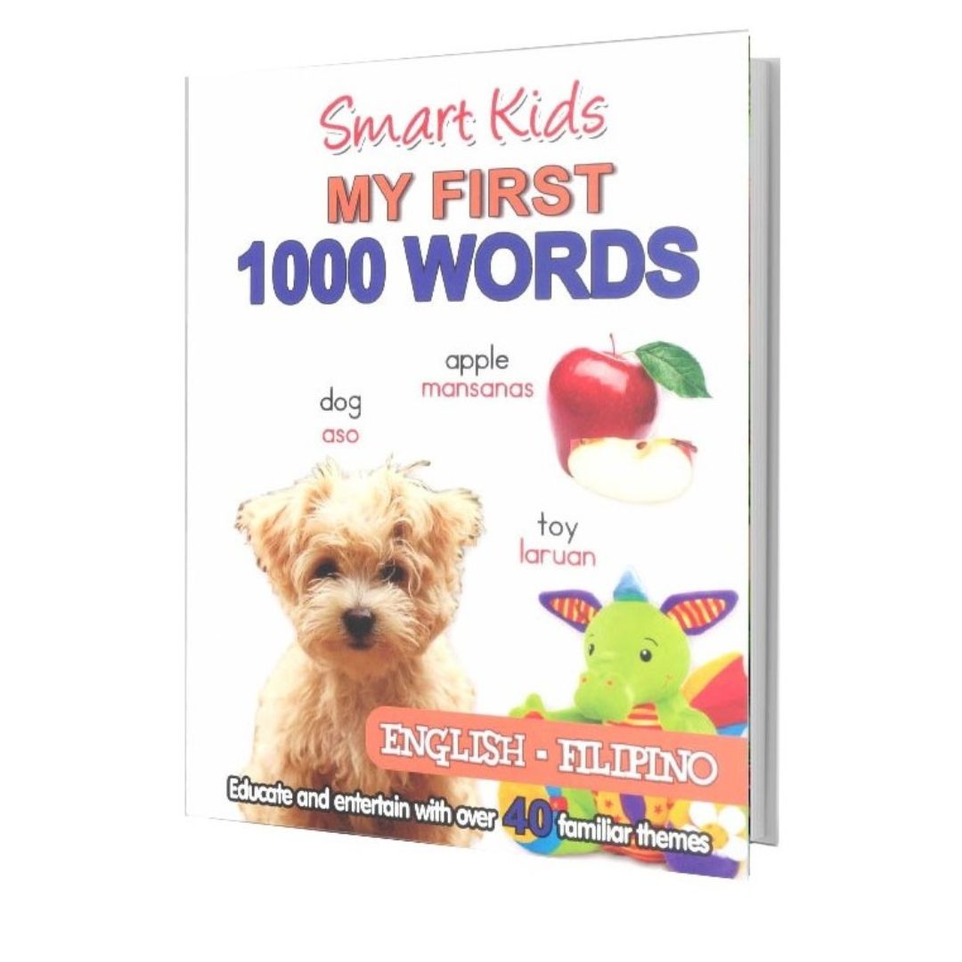 Smart Kids My First 1000 Words (English and Filipino Picture Books for Kids Distance Learning)