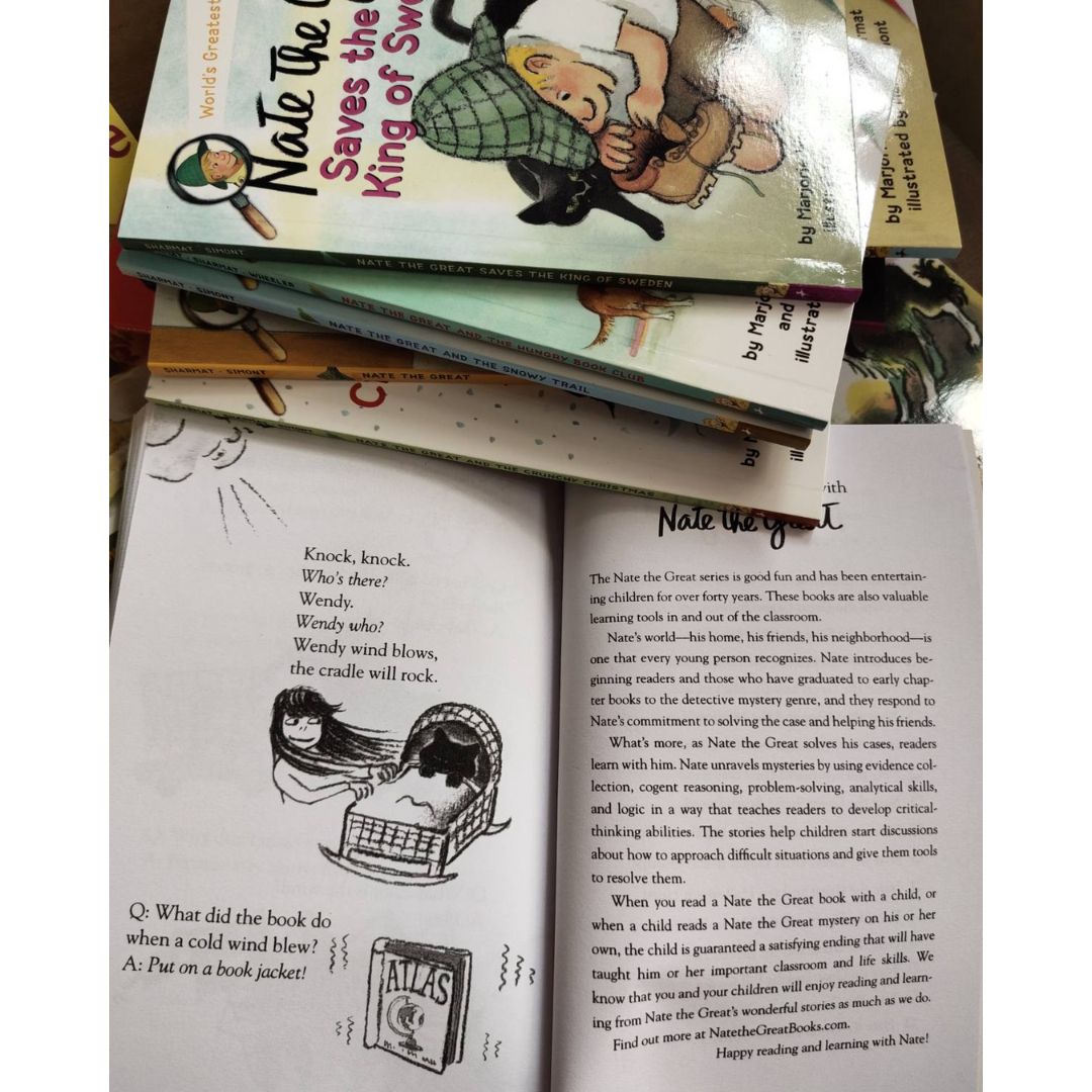 Nate the Great 30 books (softcover) BOX set - BOX with TEAR and DENTS