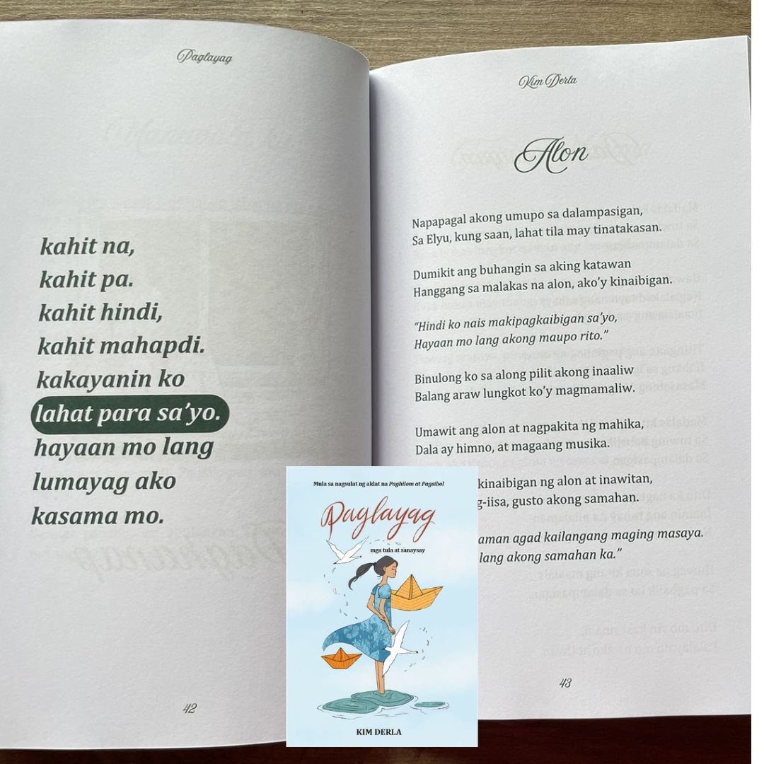 Paglayag / Paghilom (by Kim Derla) (SINGLES) brand new, with SLIGHT DENTS on book cover