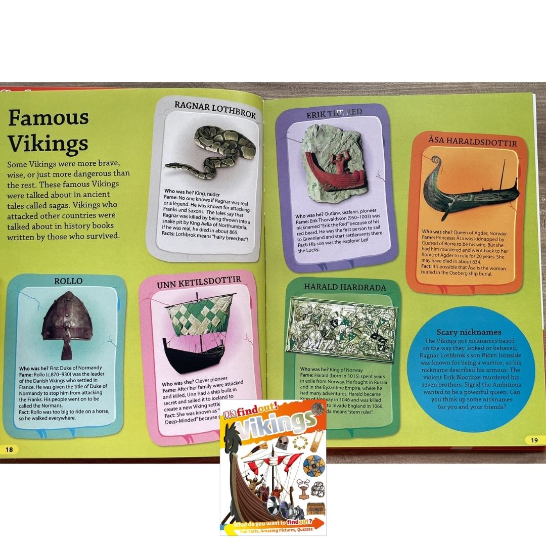 DK Findout! (SINGLES) Ancient Egypt Animals Big Cats Birds Castles Coding Energy Engineering Pirates Science Space Travel Universe Vikings Volcanoes